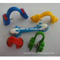 earphone custom cable winder cable clip with fashion design